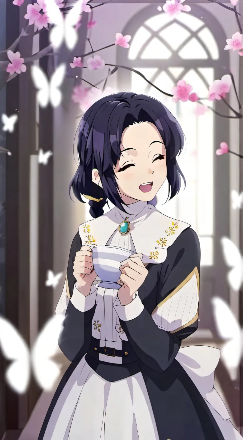 ai character: GiyuShino background