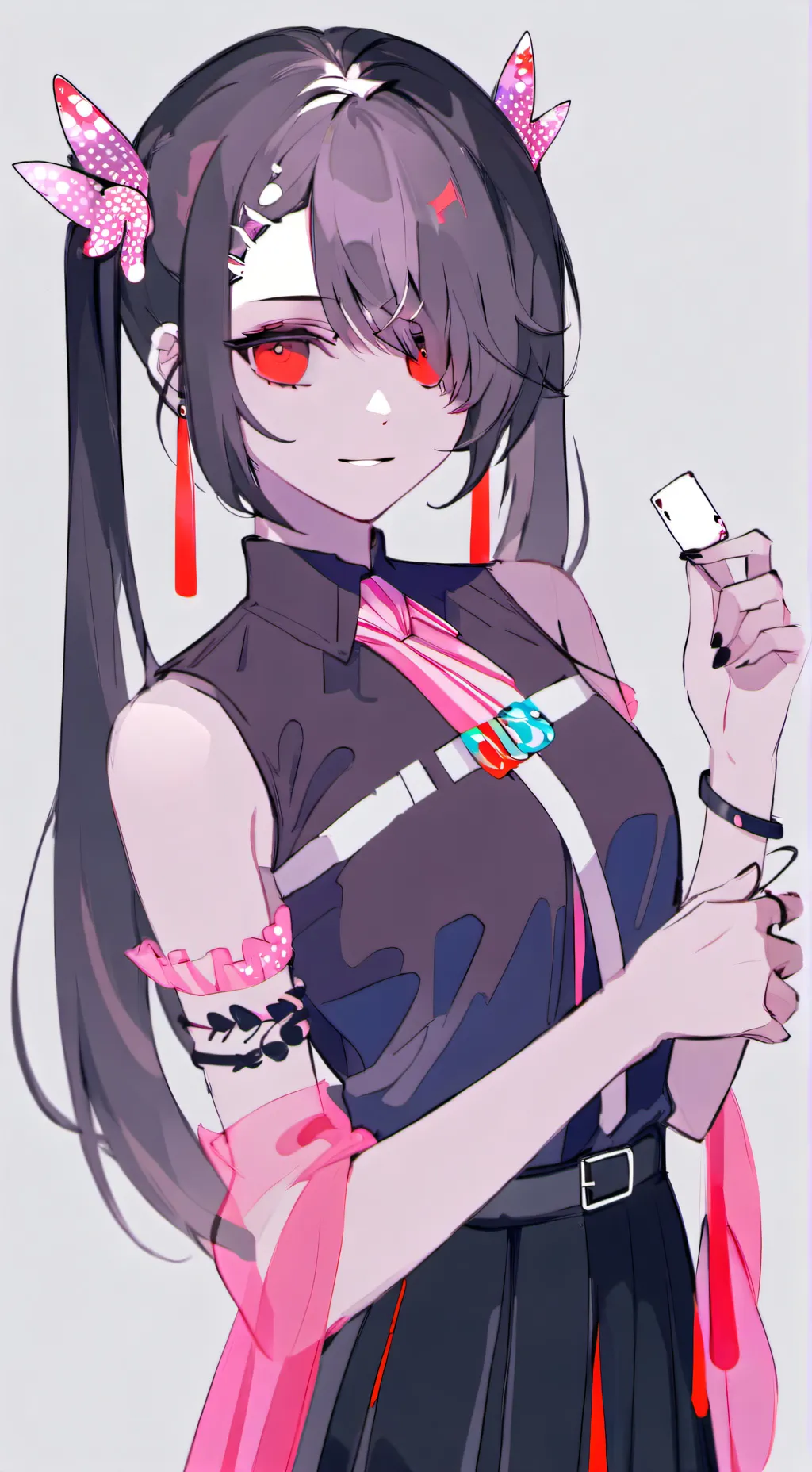 ai character: Demon slayer background