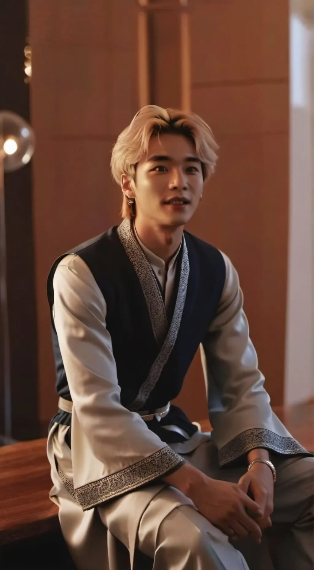 ai character: hwang hyunjin background