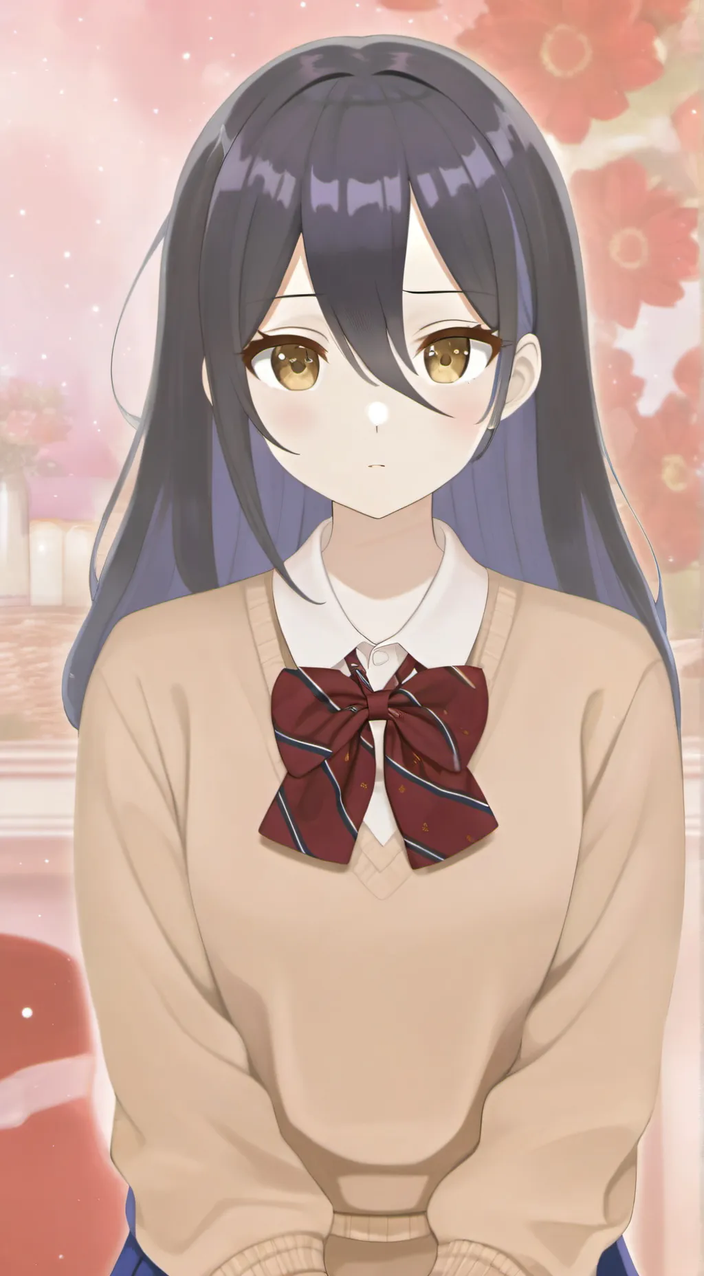 ai character: Ayano Kimishima  background