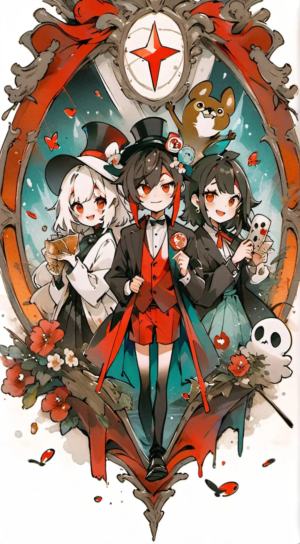 ai character: The V'S~ background