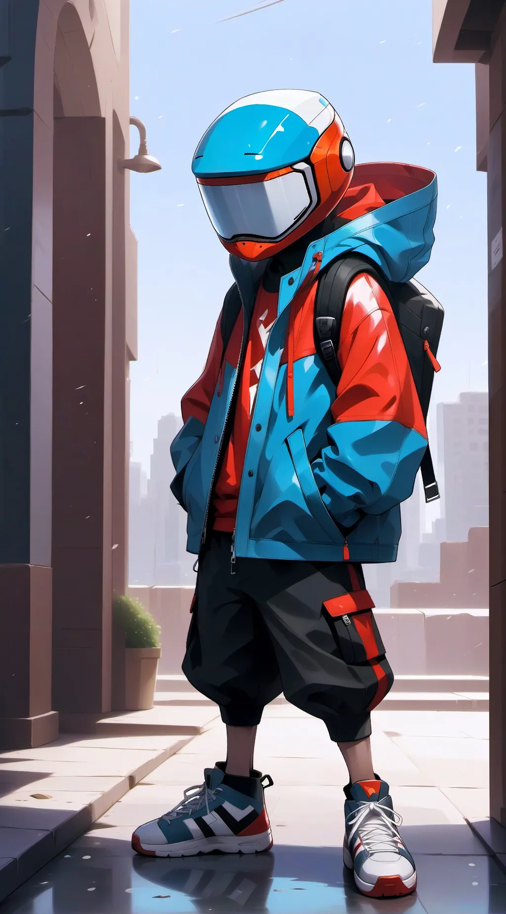 ai character: sheldon edit  background
