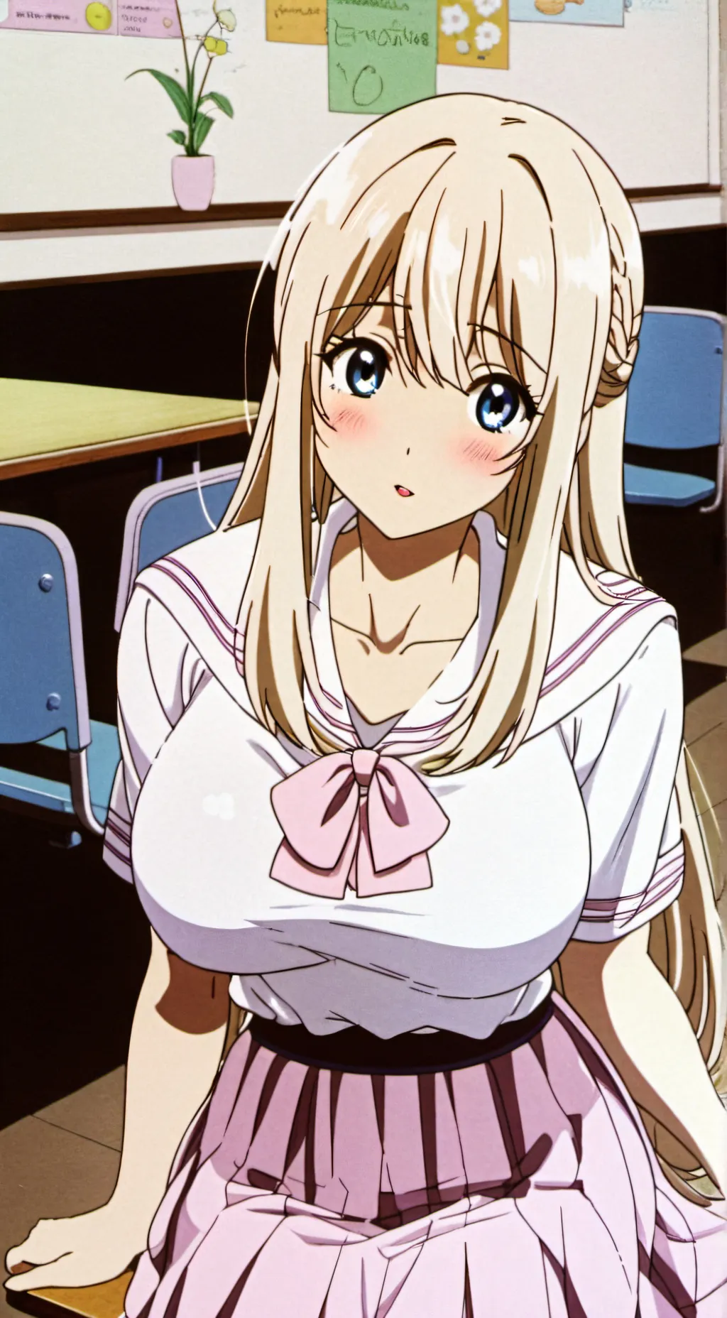 ai character: Bimbo curse background