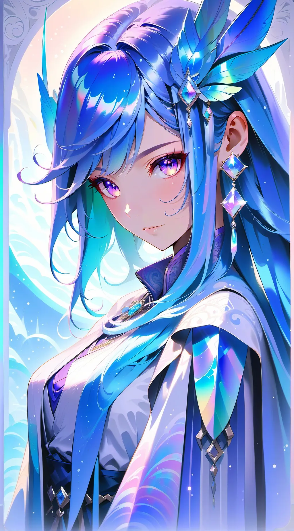 ai character: profe de bebes background