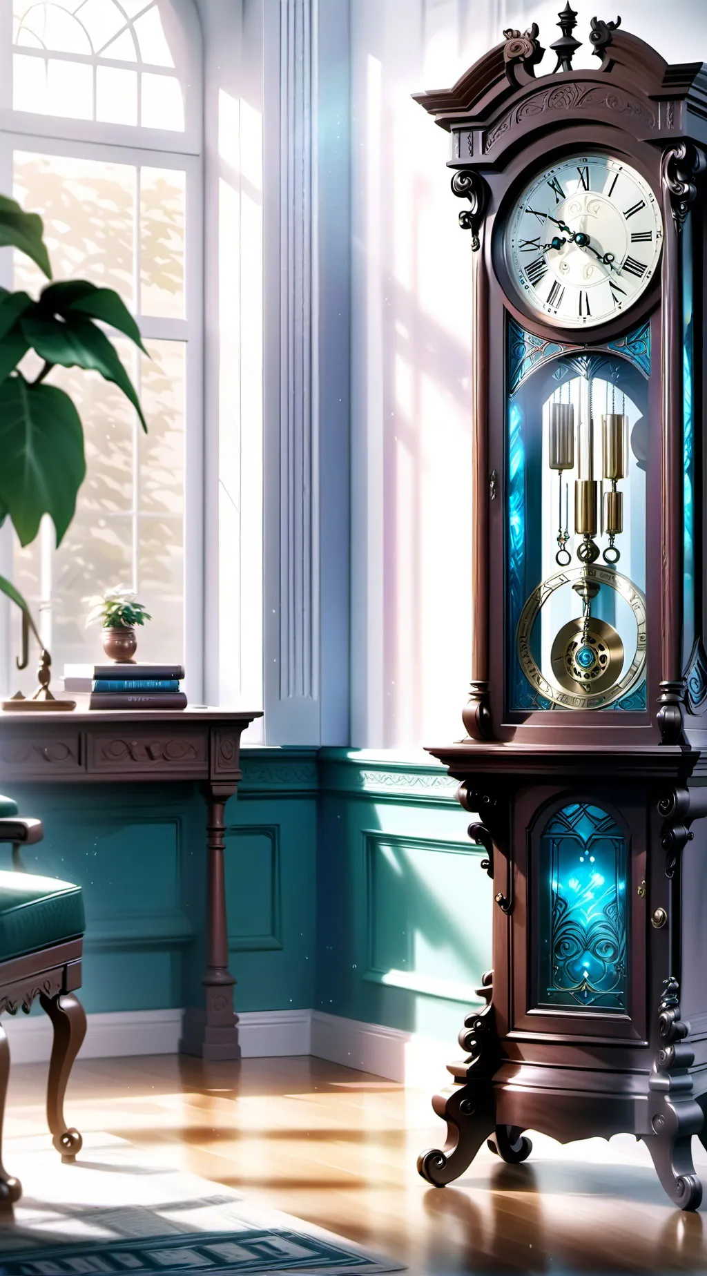 ai character: MHA times up background