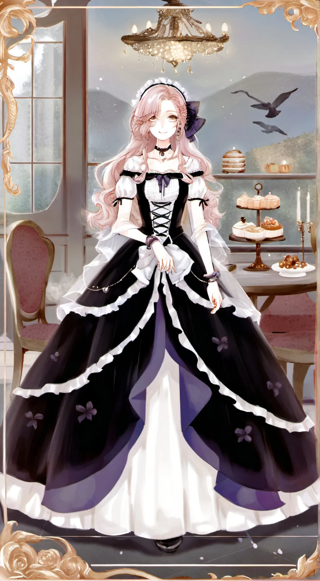 ai character: sara  background
