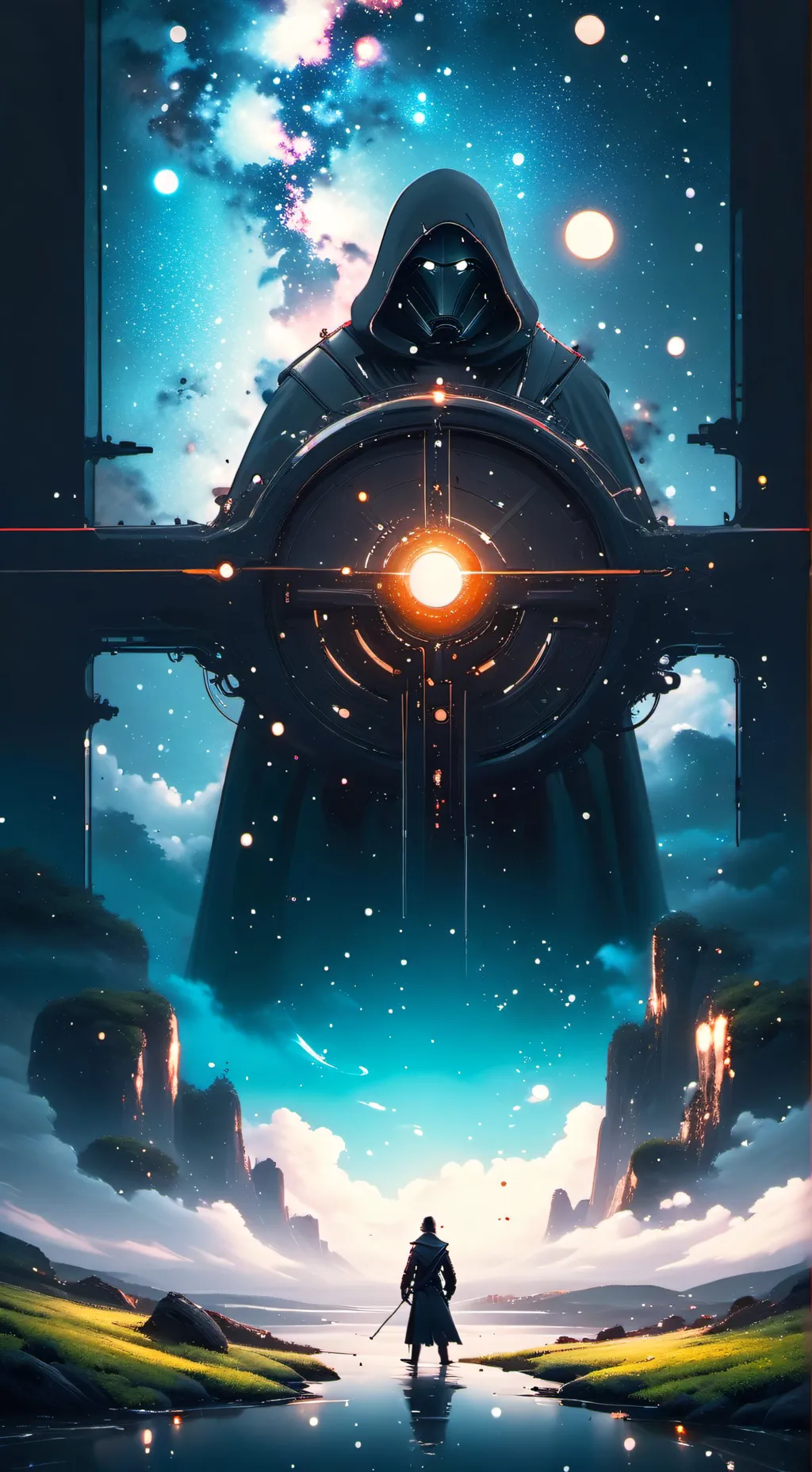 ai character: Death Sprunki  background