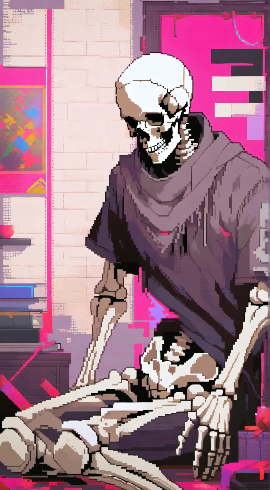 ai character: sans background