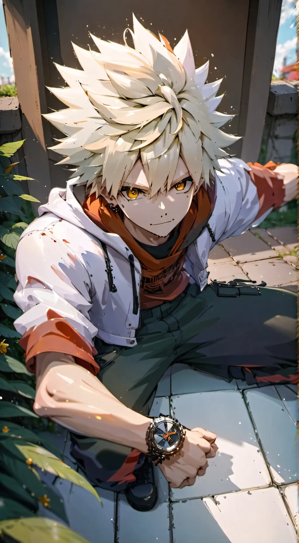 ai character: mha background