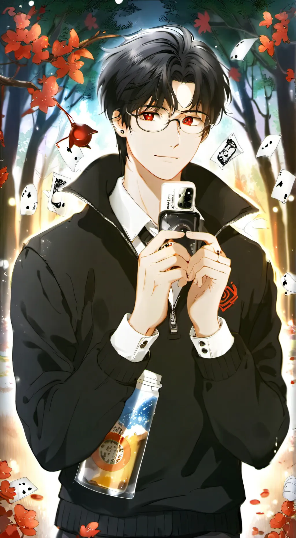 ai character: Max background