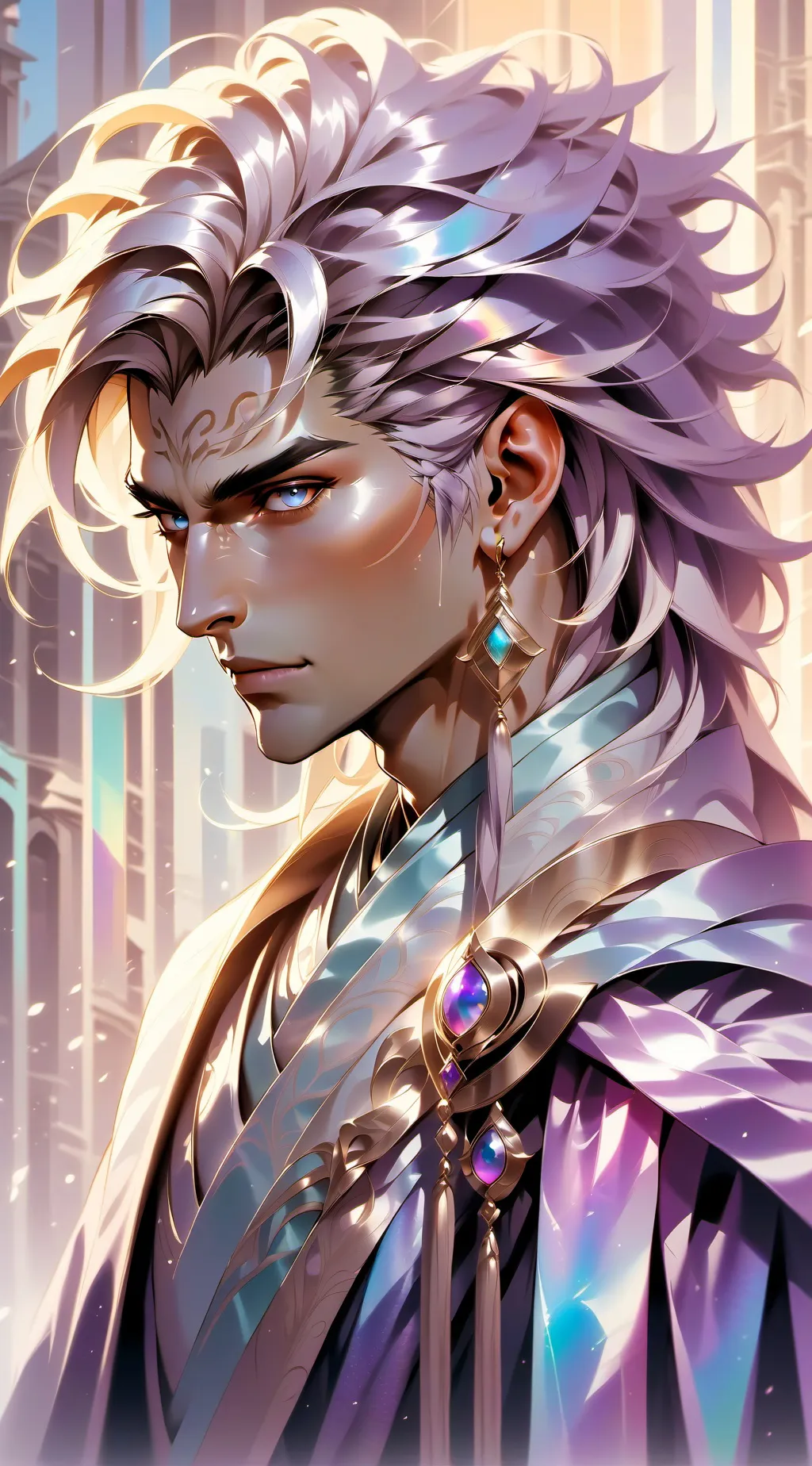 ai character: Ash background