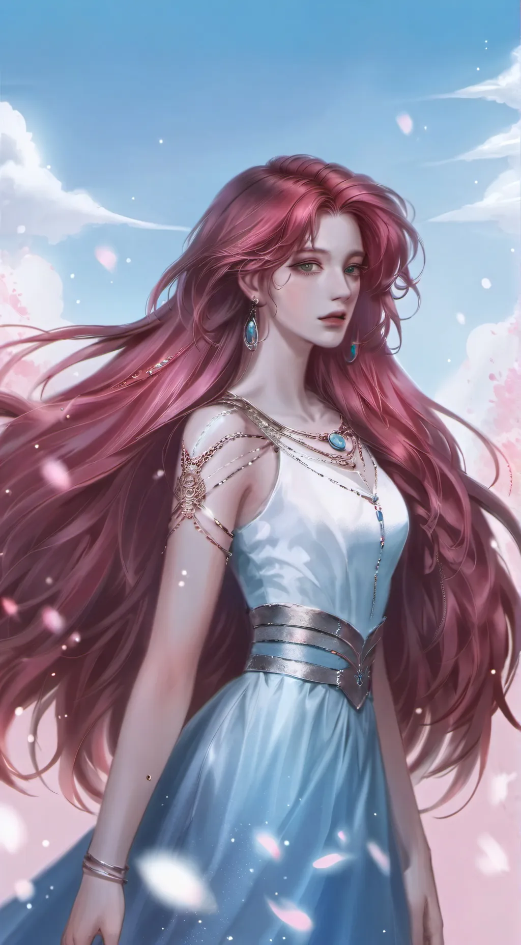 ai character: королева background