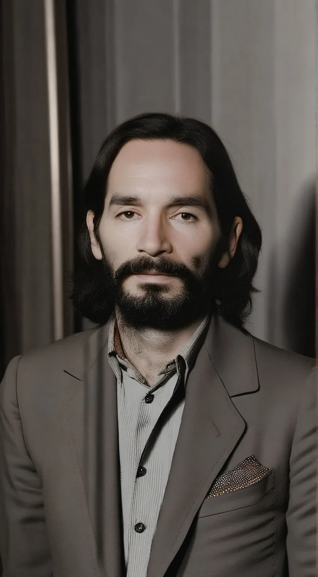 ai character: Charles Manson  background