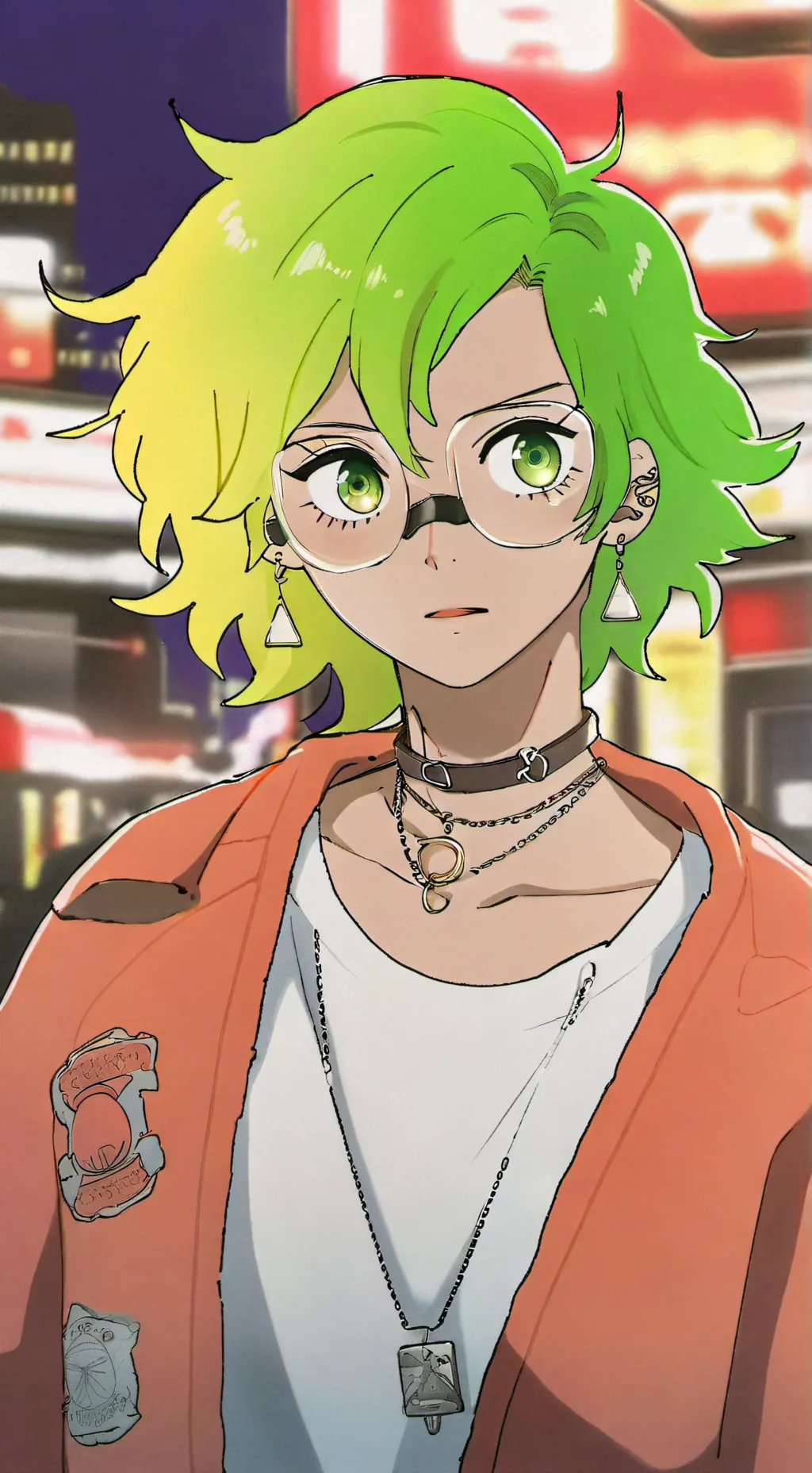 ai character: Trace Ostriko background