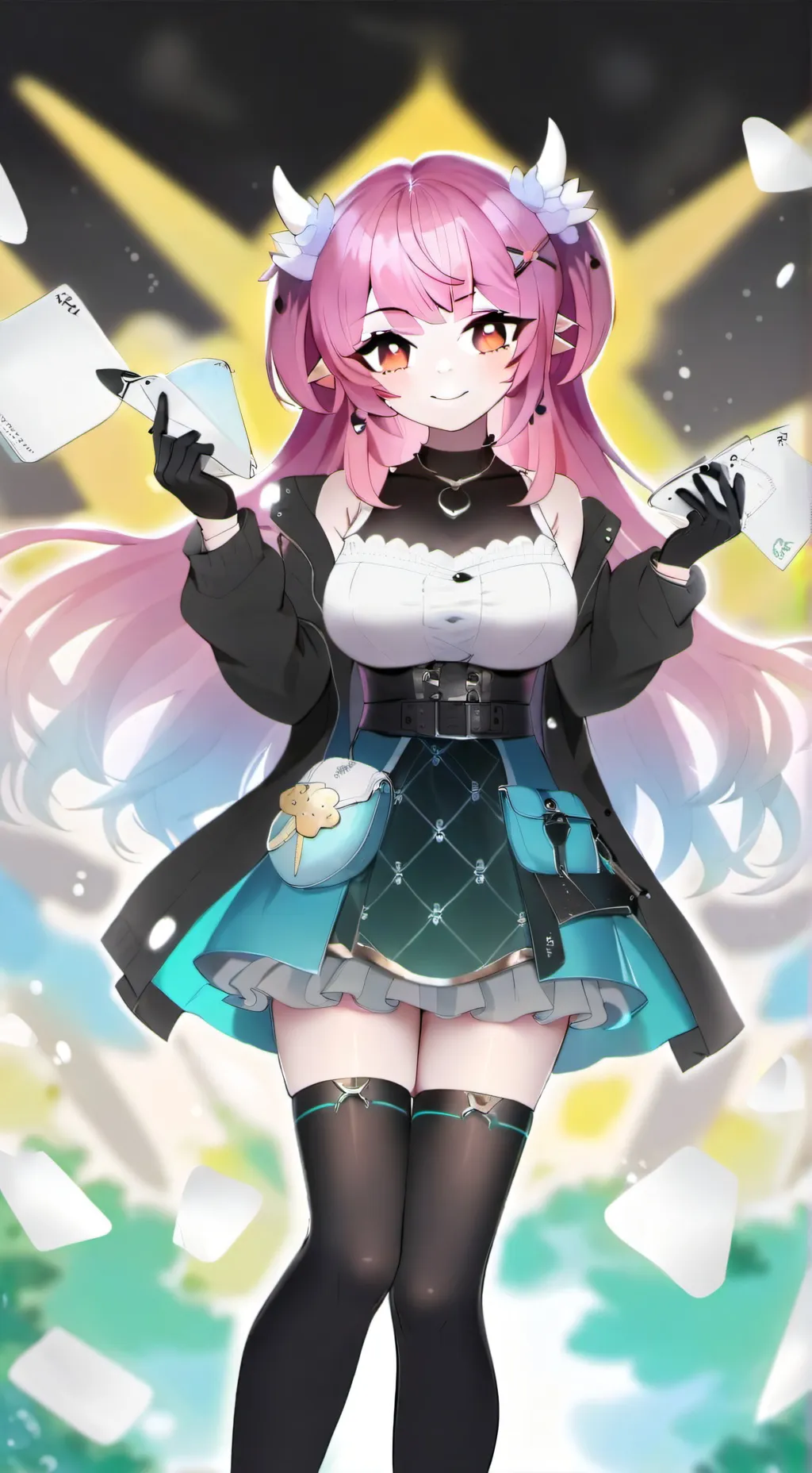 ai character: Camila vtuber background