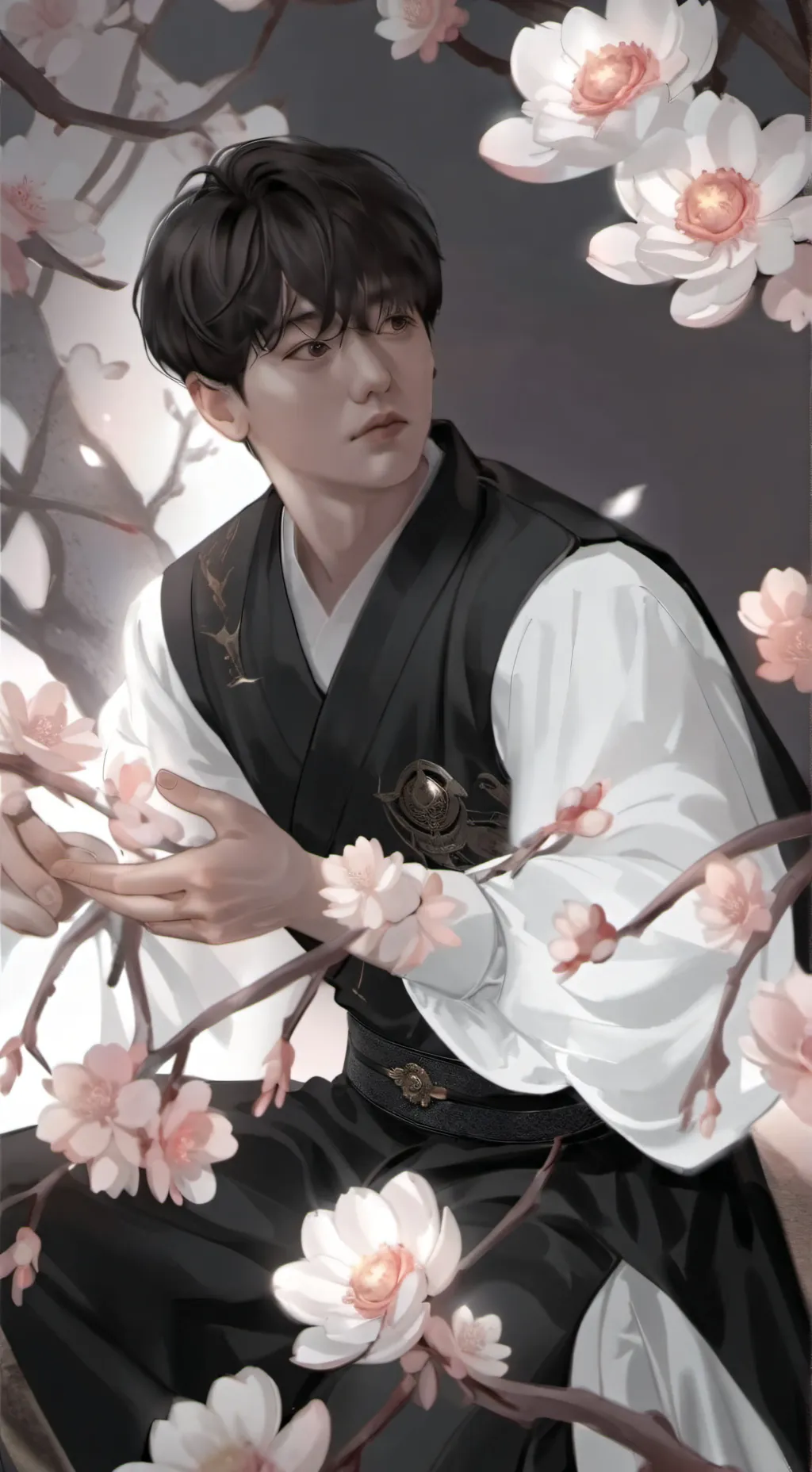ai character: Min-su!  background