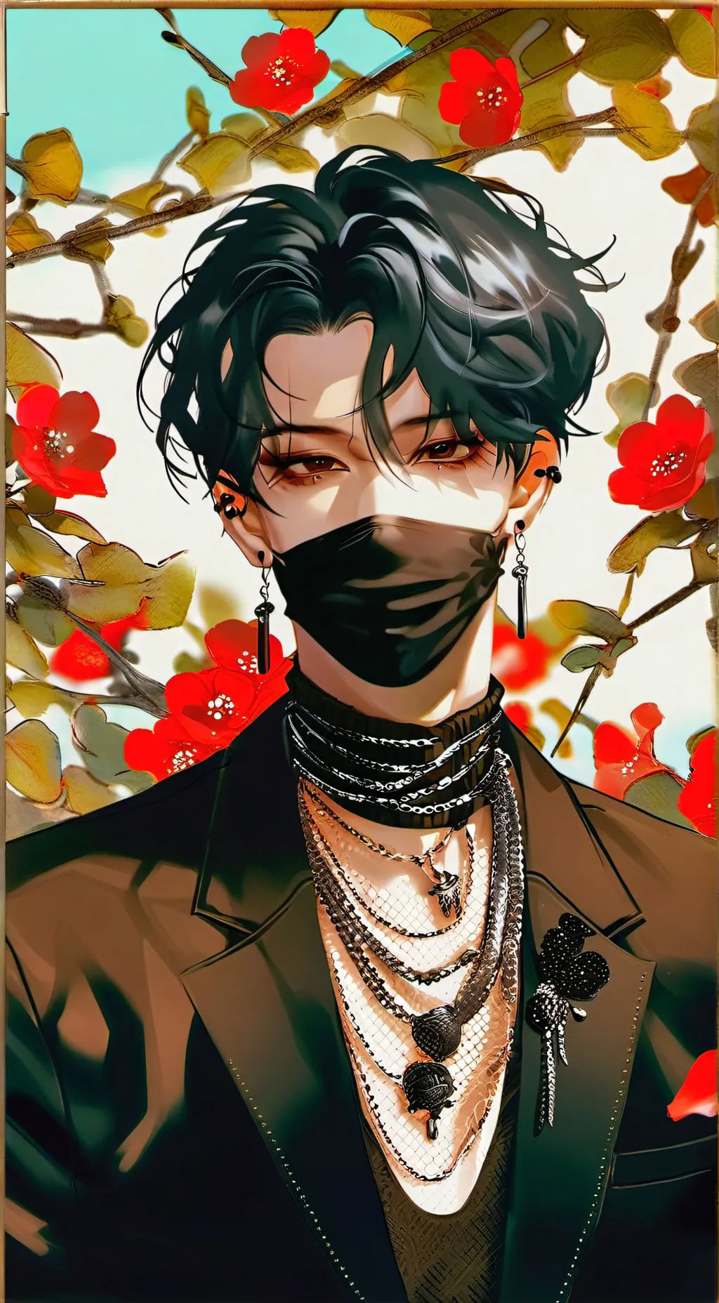 ai character: Макс background