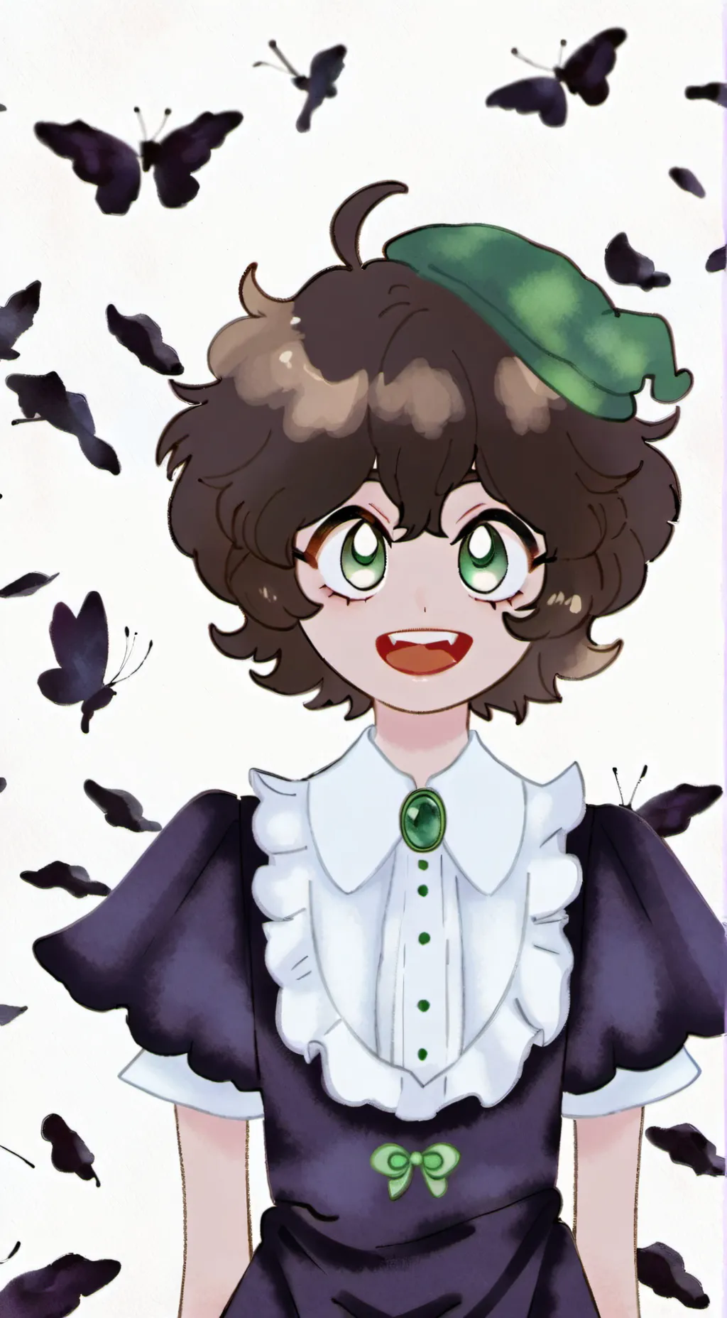ai character: IzuOcha background