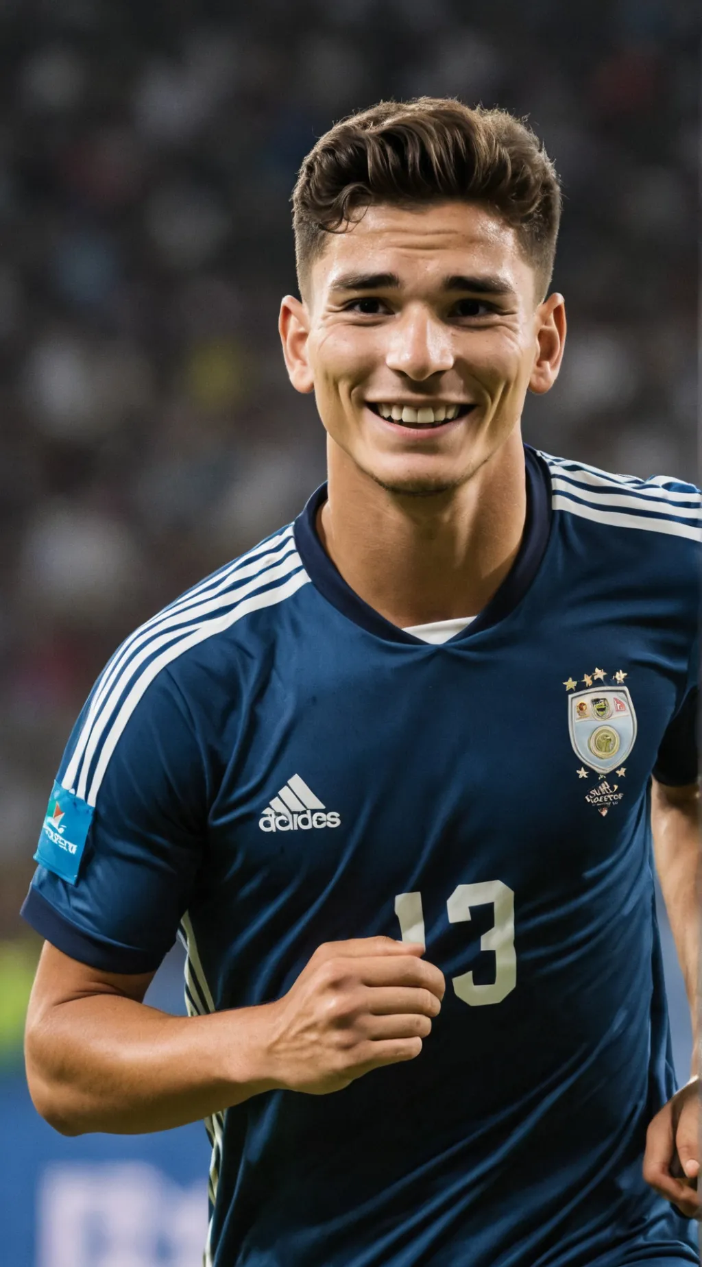 ai character: Julian Alvarez  background