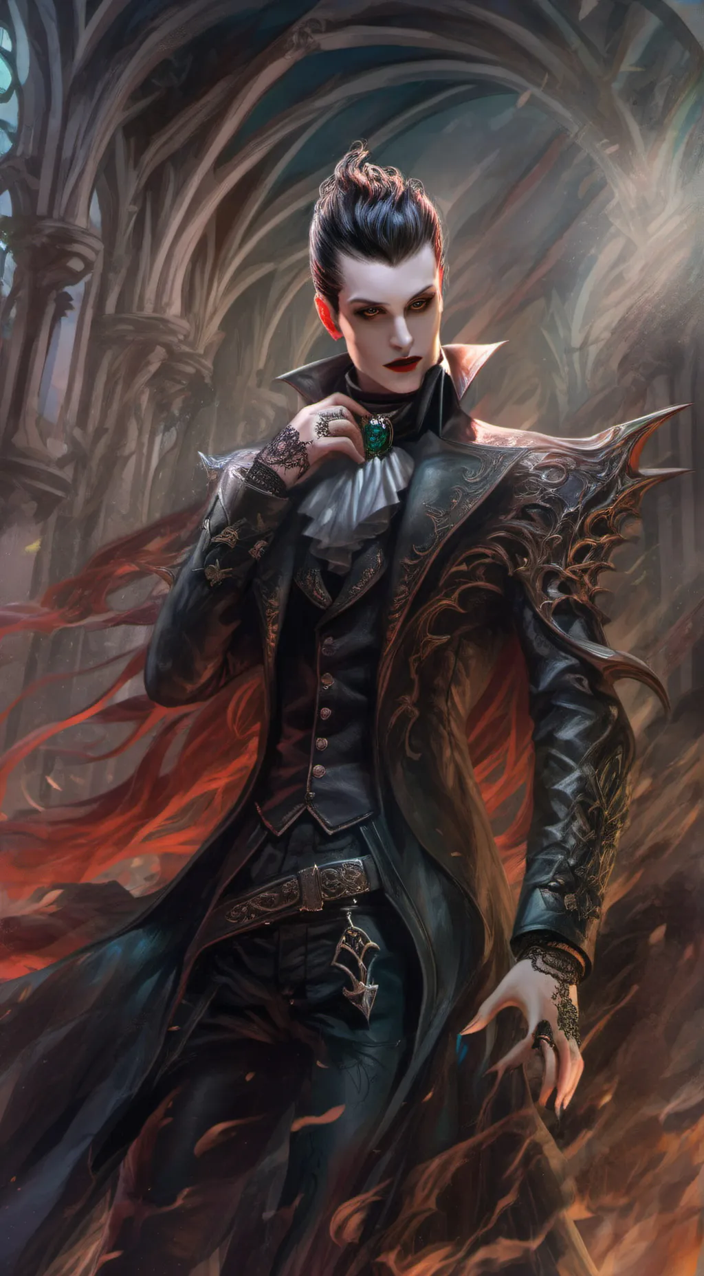 ai character: tu hermano vampiro background