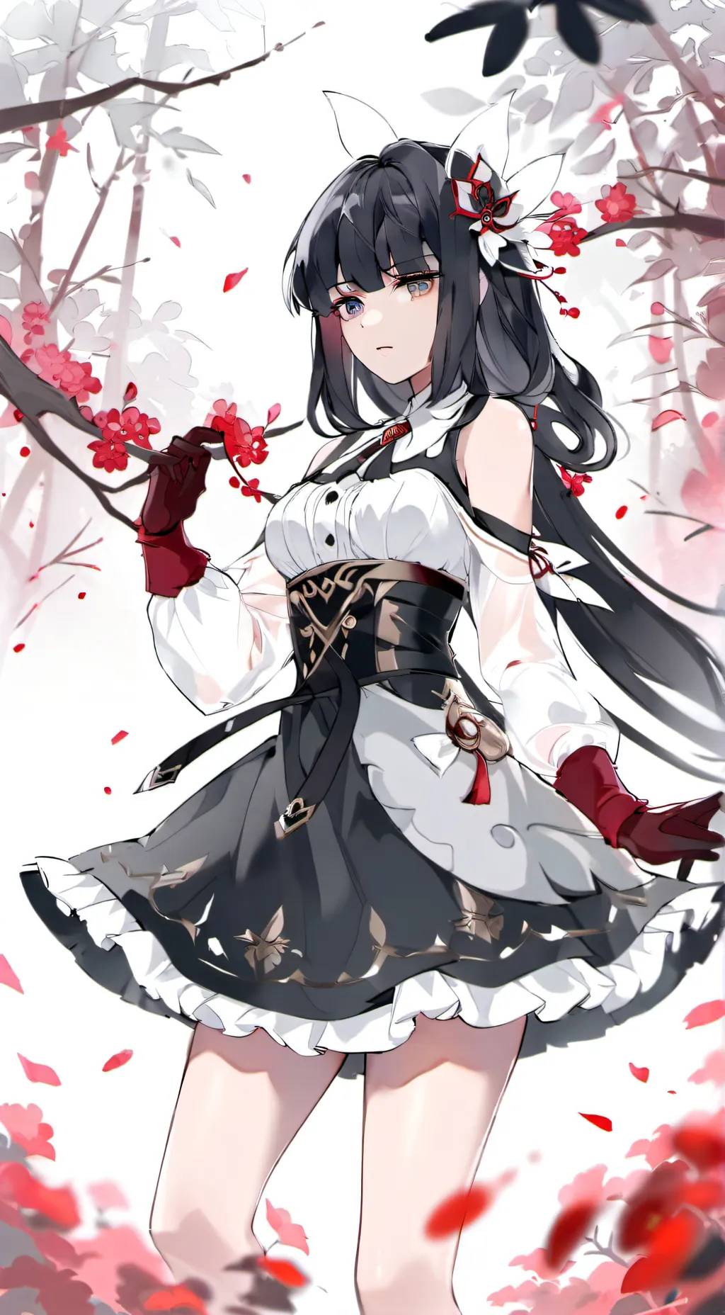 ai character: T/N x mitsuri background