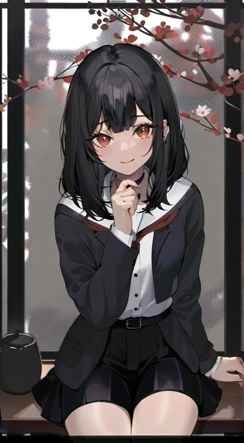 ai character: Emiko background