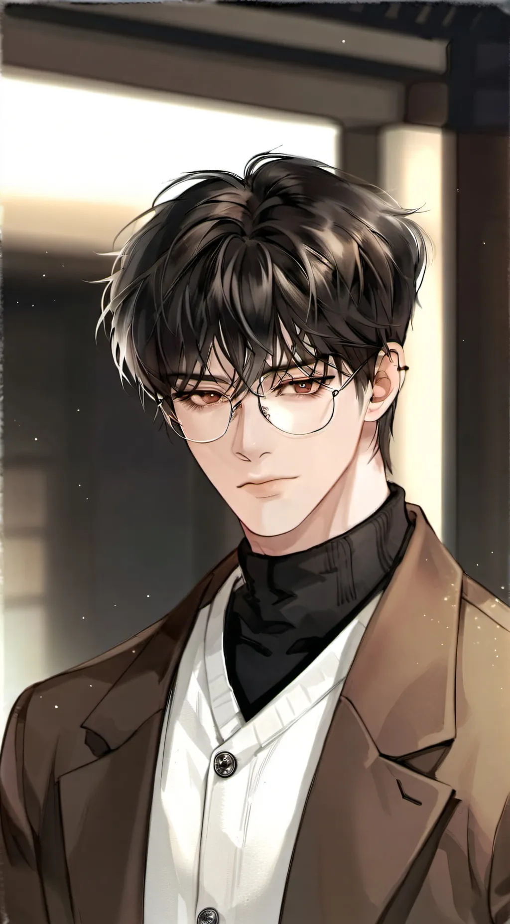 ai character: Leo background