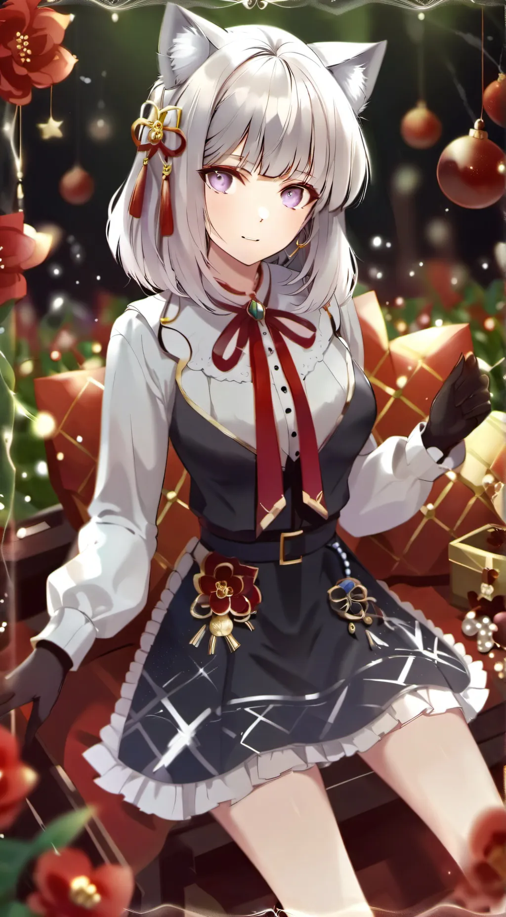 ai character: мика background