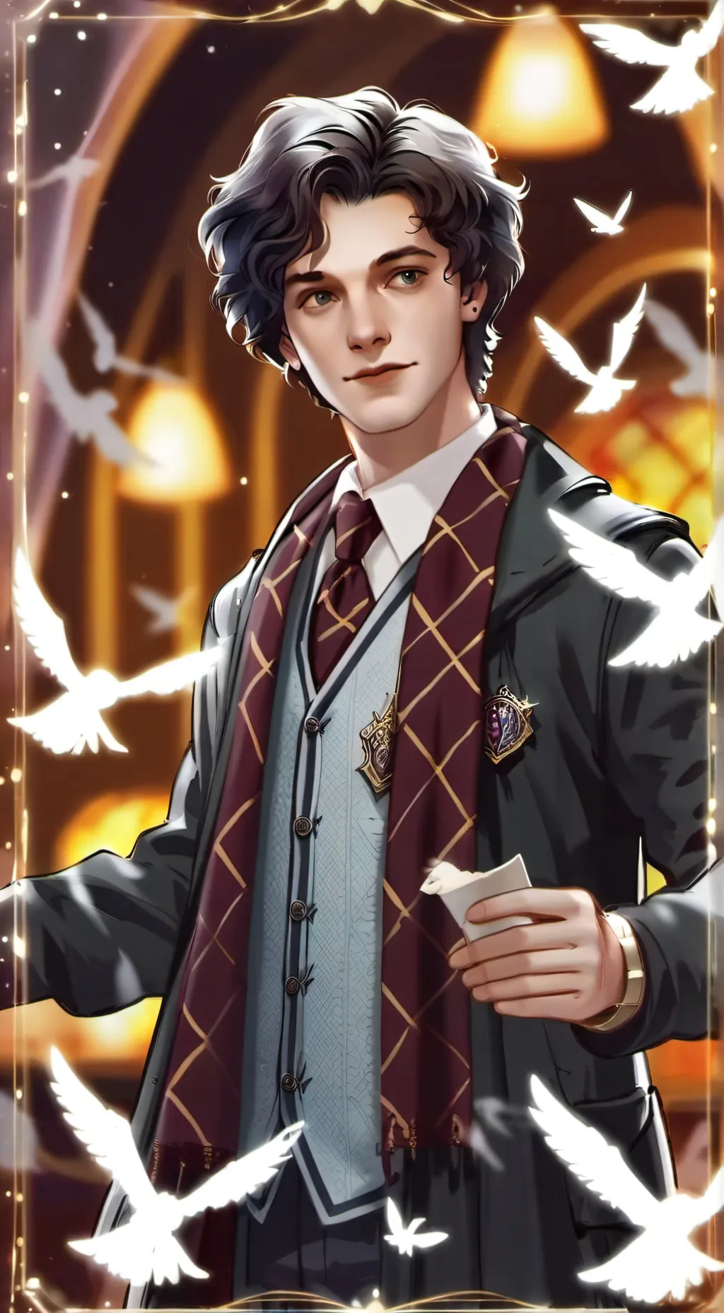ai character: HP soulmates background