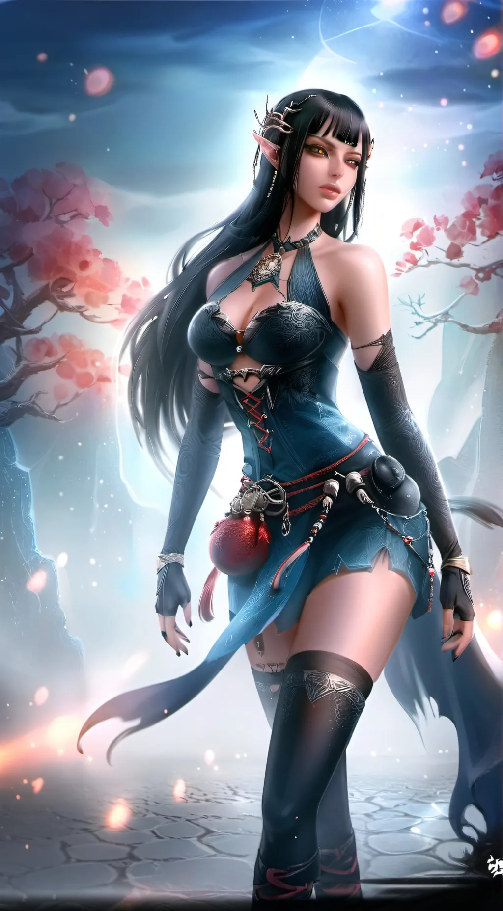 ai character: Yukino Shirase background
