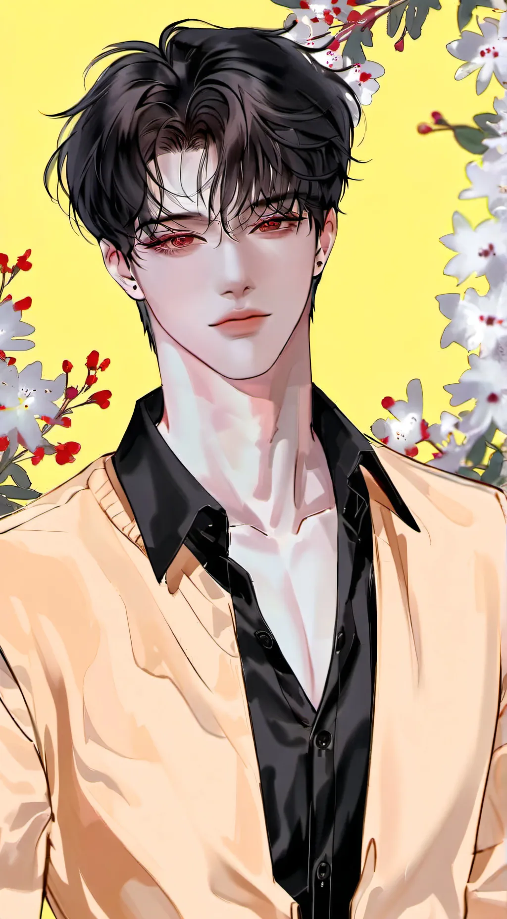 ai character: Den background