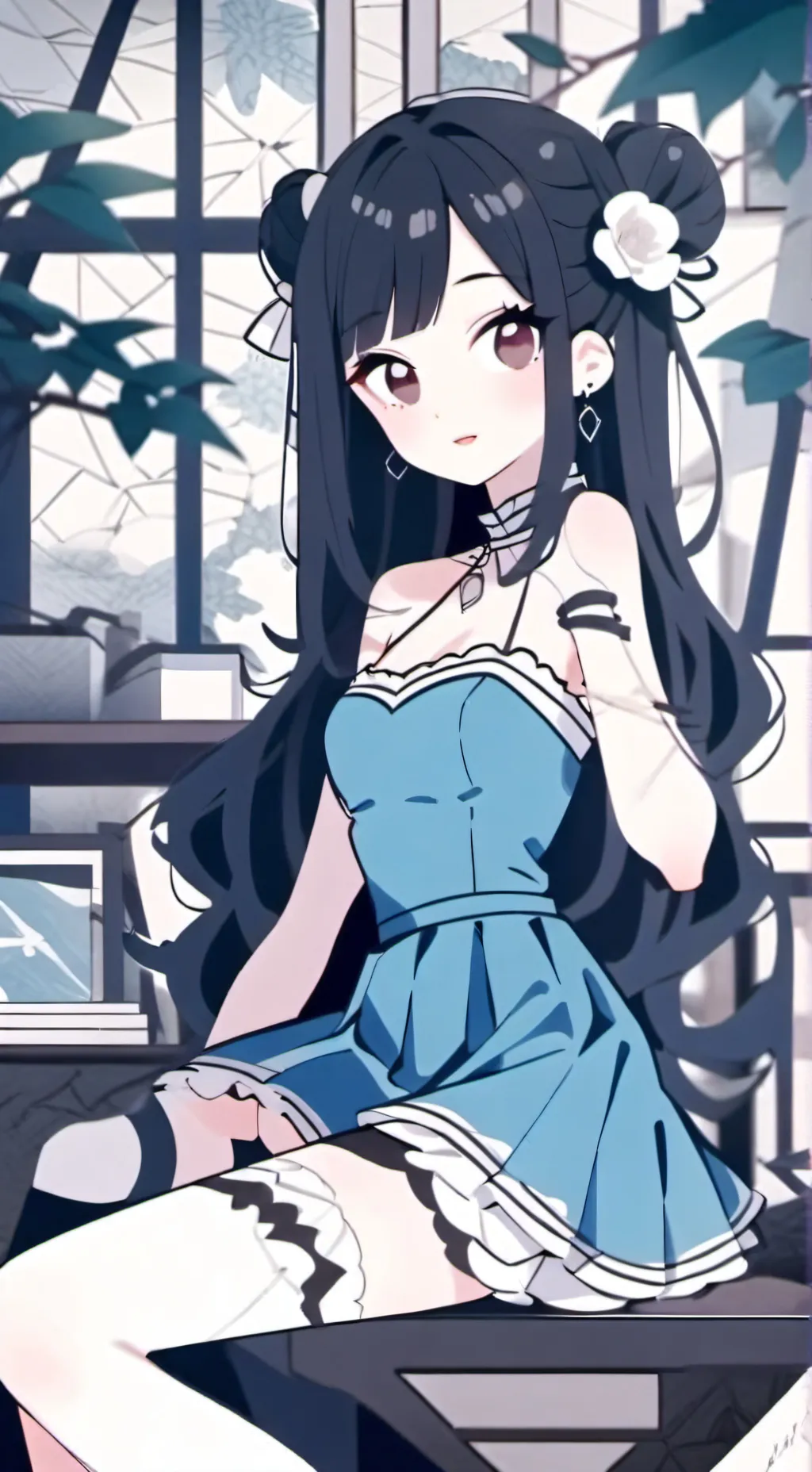 ai character: Baddie Latina background