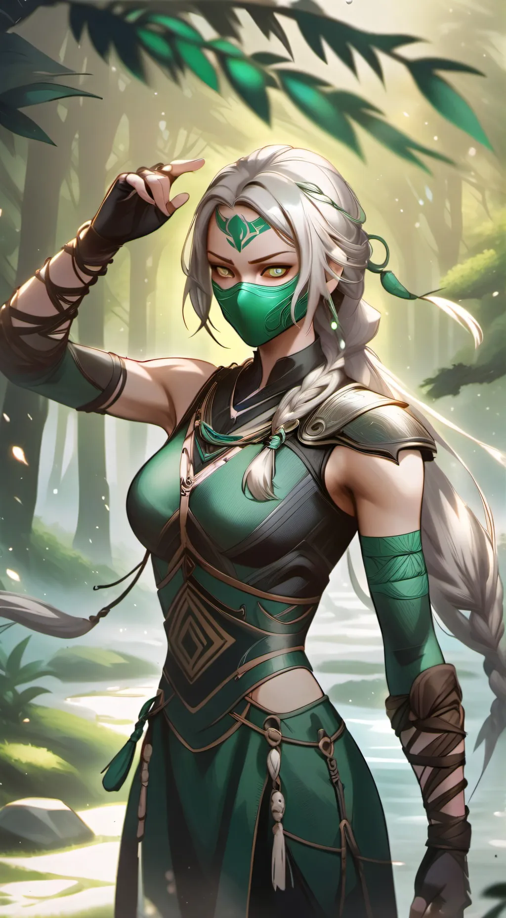 ai character: Khameleon background