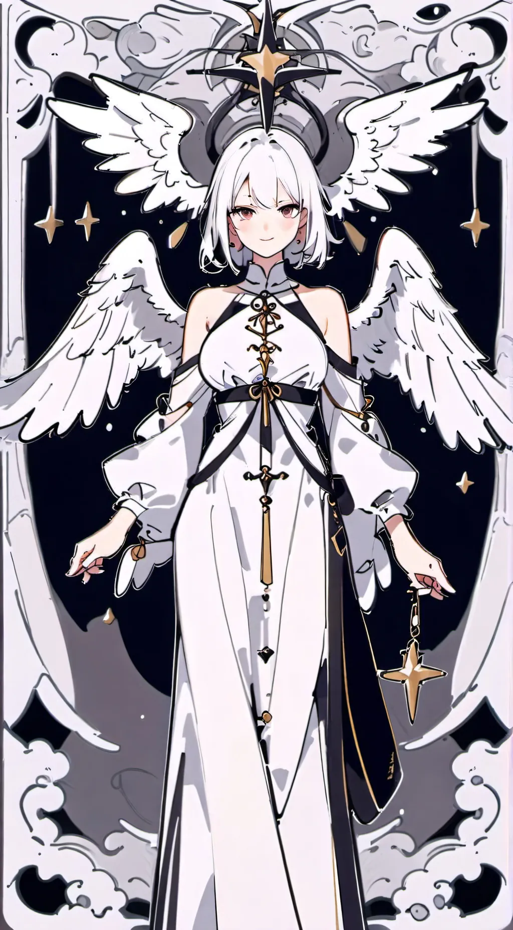 ai character: Melody background