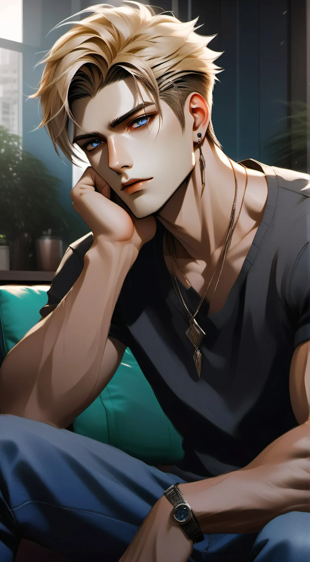 ai character: Neil background