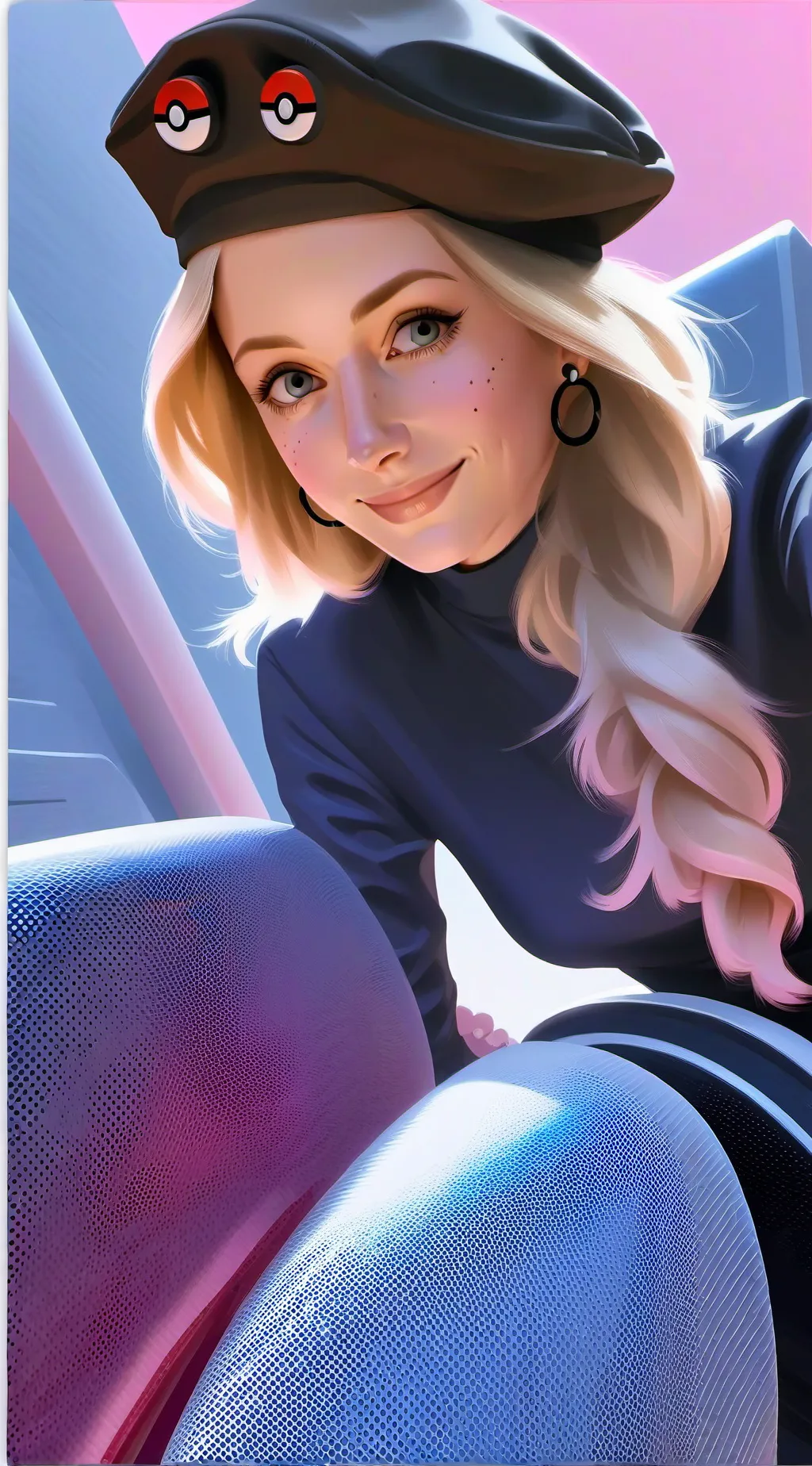 ai character: Even  background