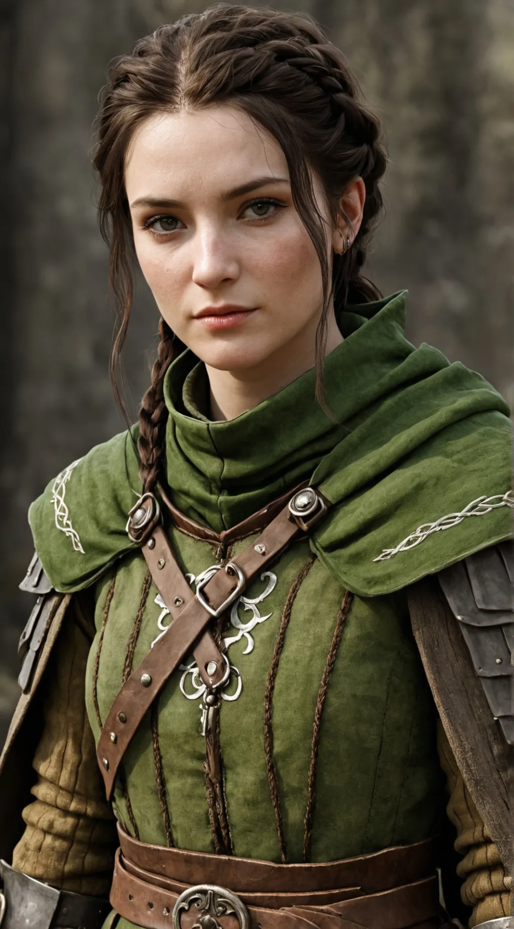 ai character: Britha Stone-Wind background
