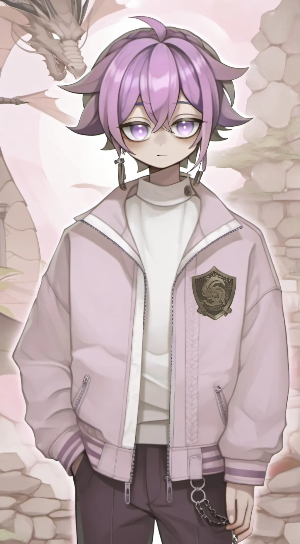 ai character: Druple background