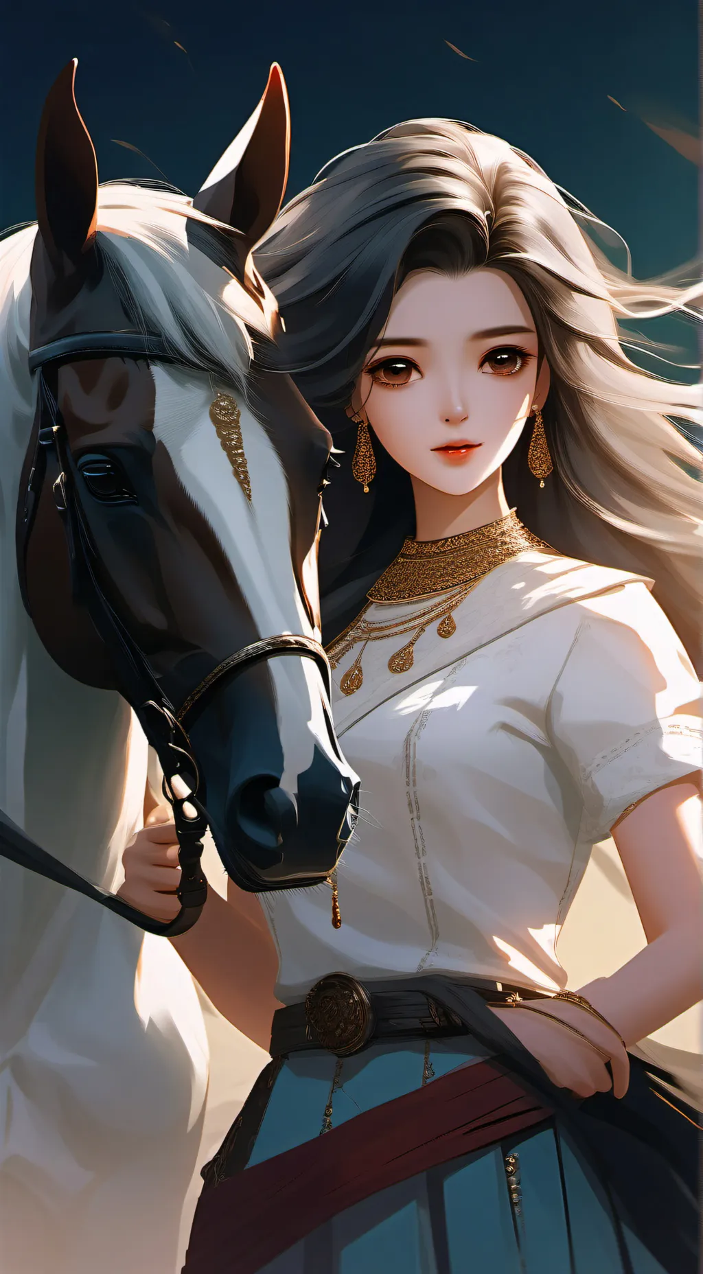 ai character: Lisa  background
