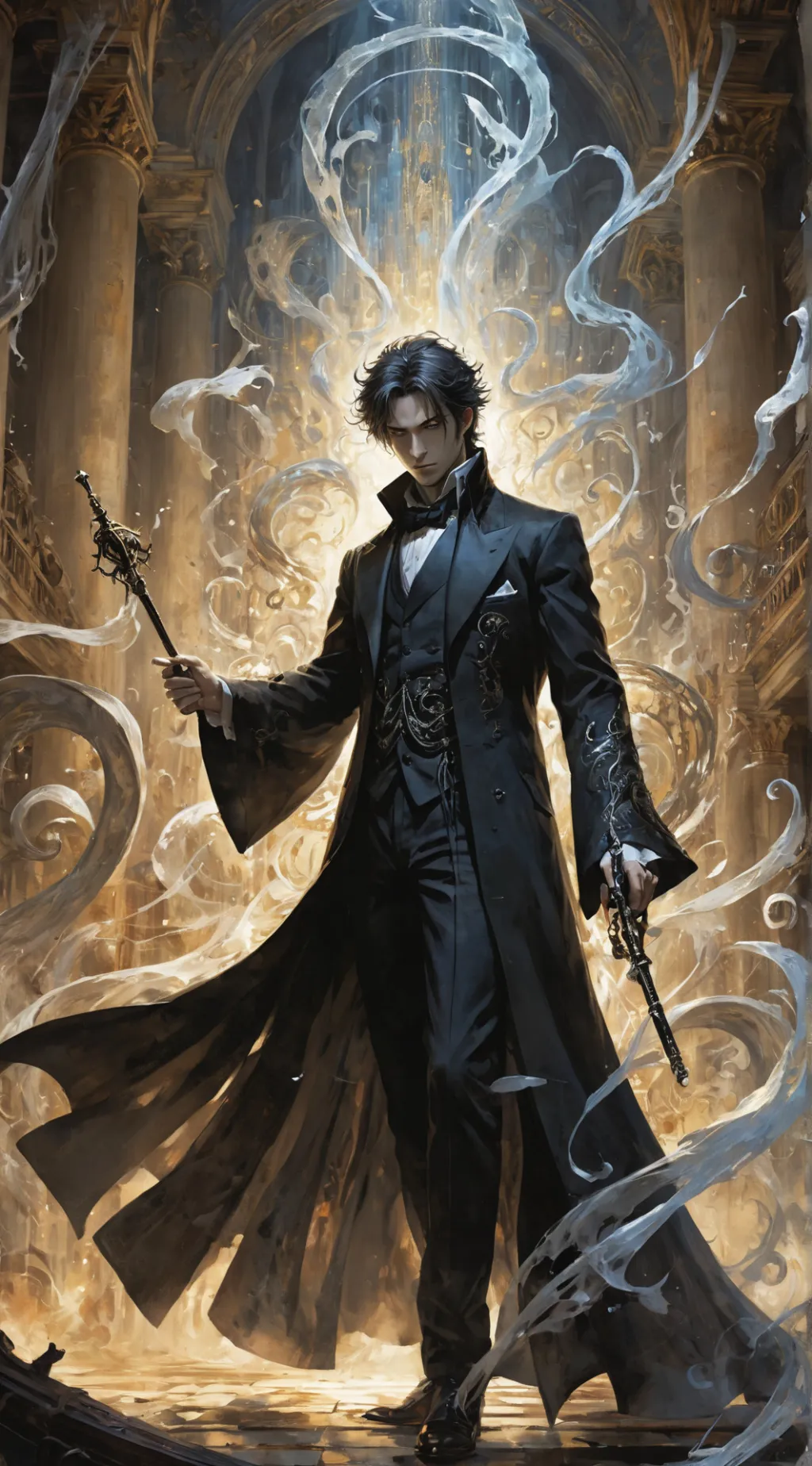 ai character: Raven background