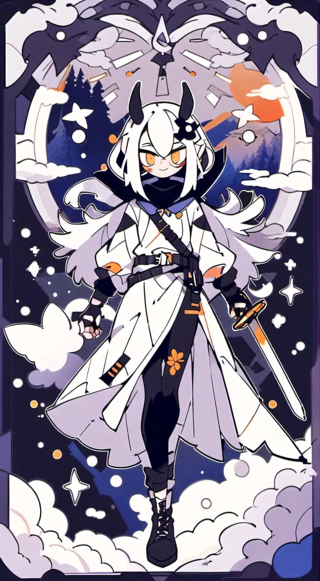 ai character: dw hatez u >:3 background