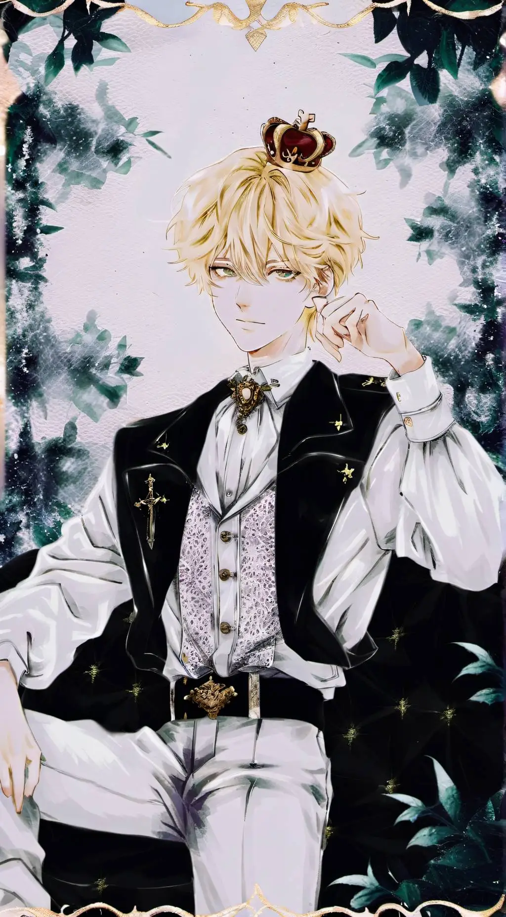 ai character: Alexander  background