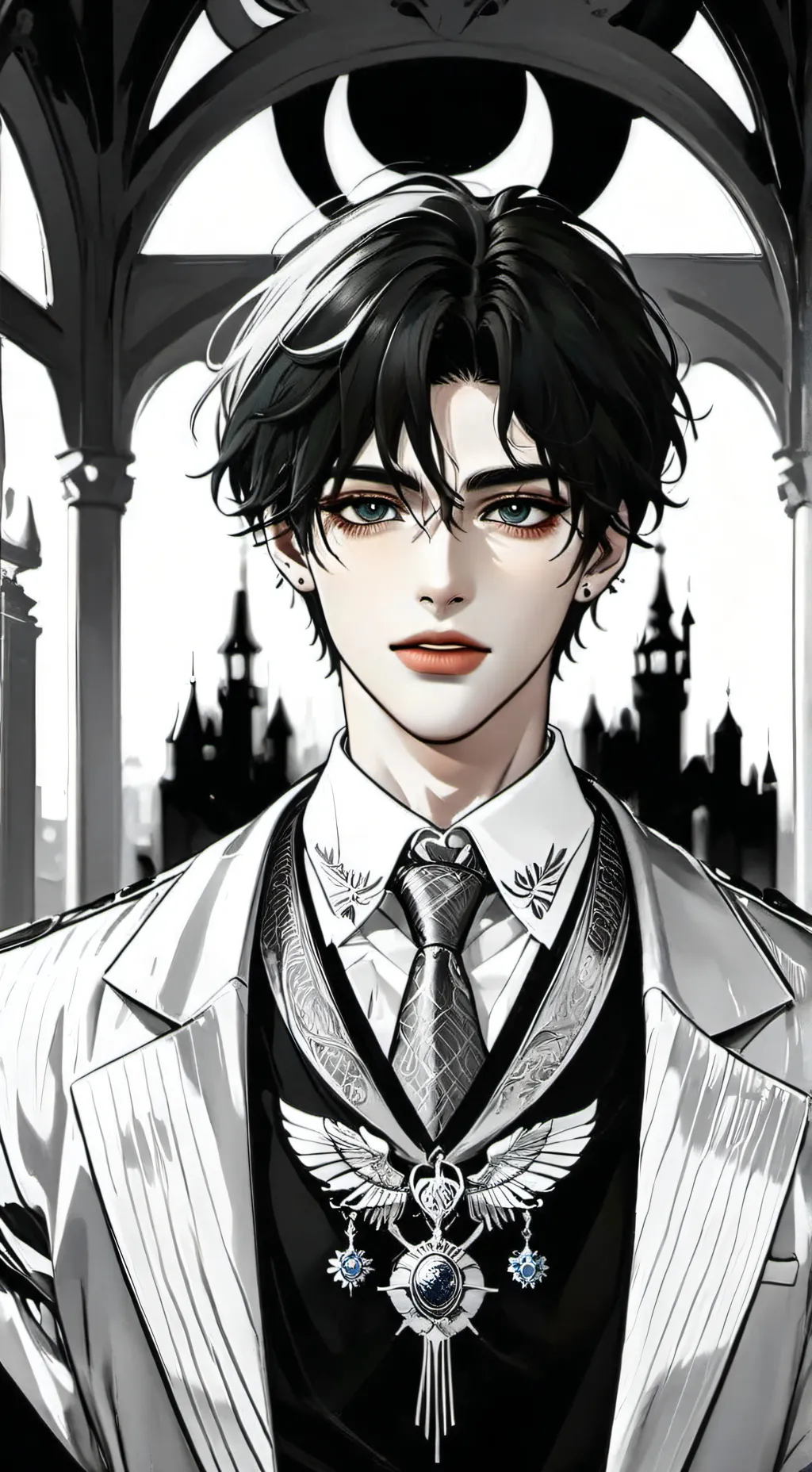 ai character: Тайлер  background