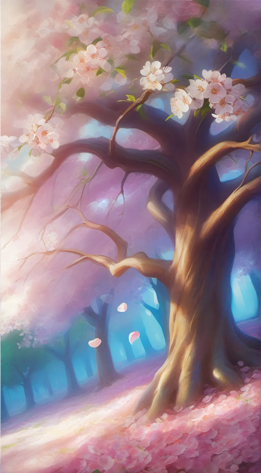 ai character: Kny peaceful background