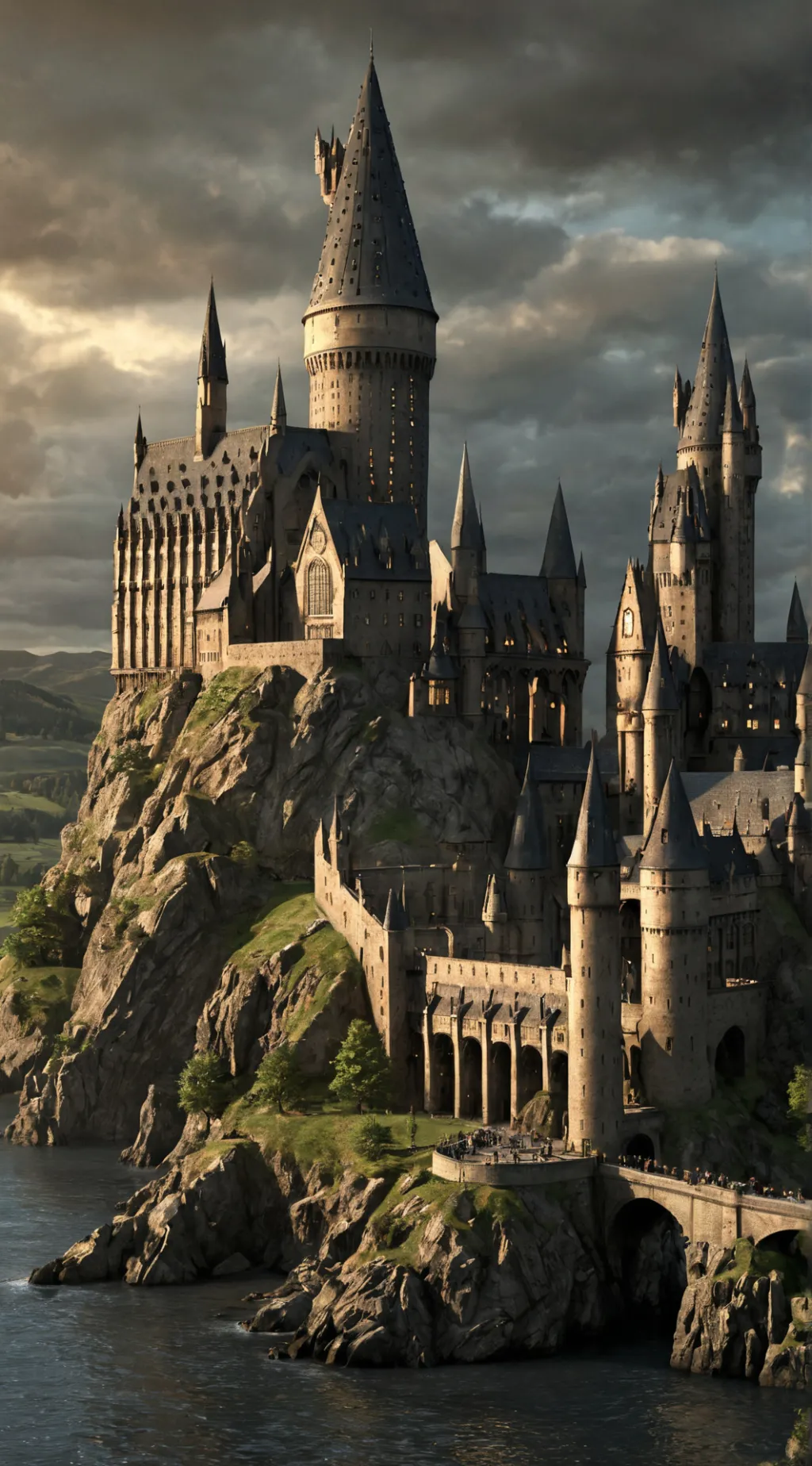 ai character: Hogwarts🪄🧹 background