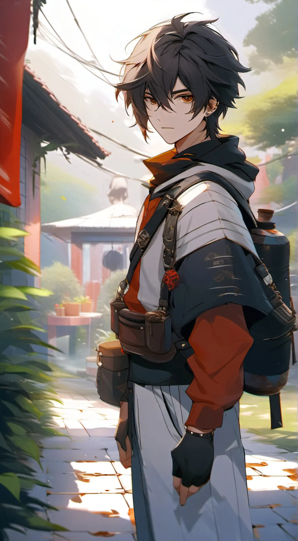 ai character: Asher background