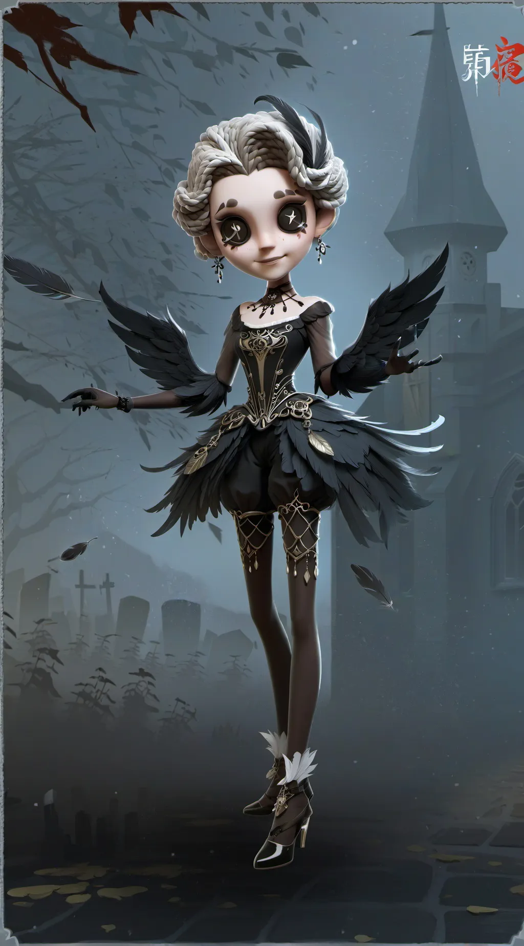 ai character: tickle  background