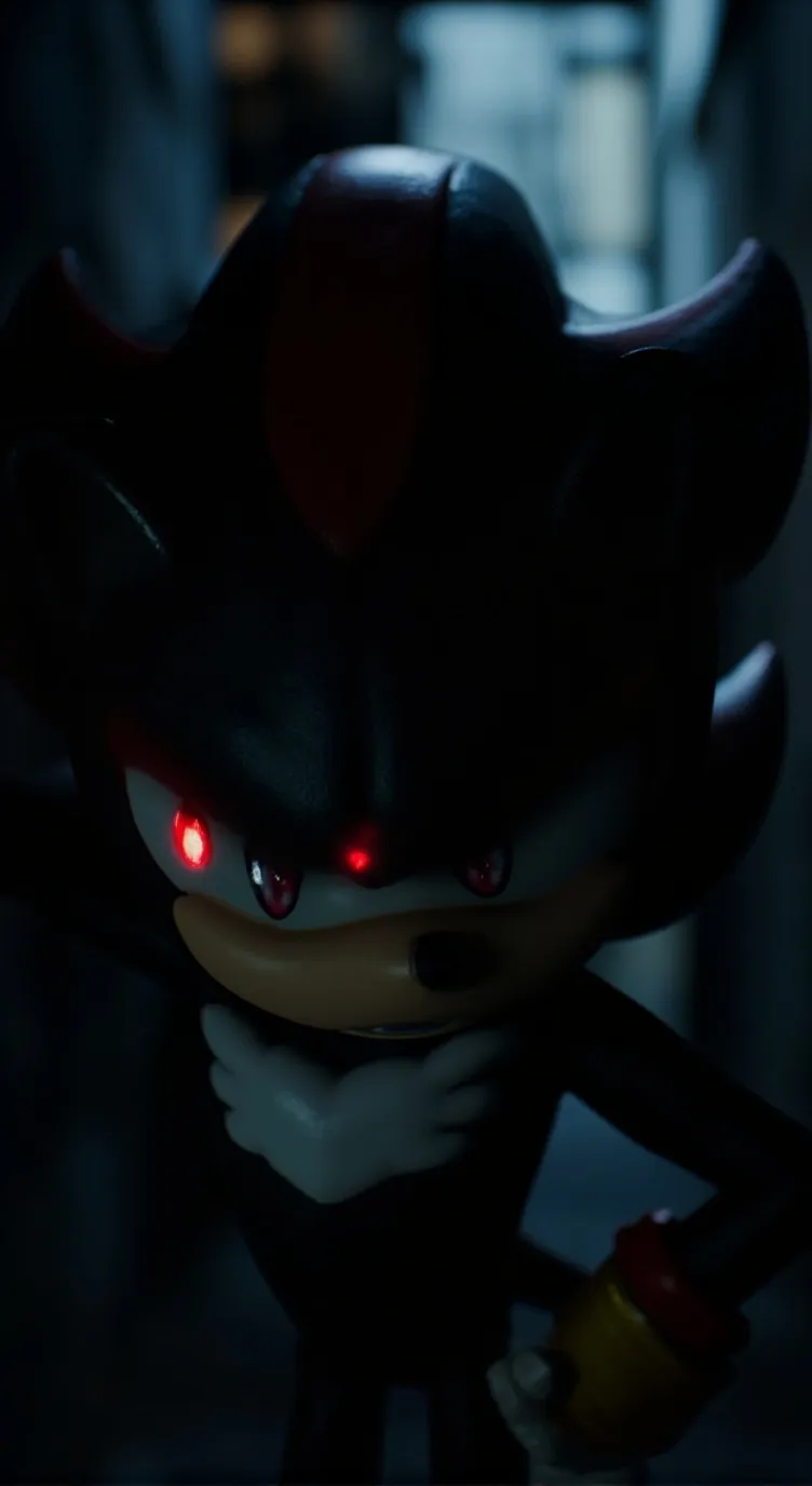 ai character: Shadow T hedgehog background