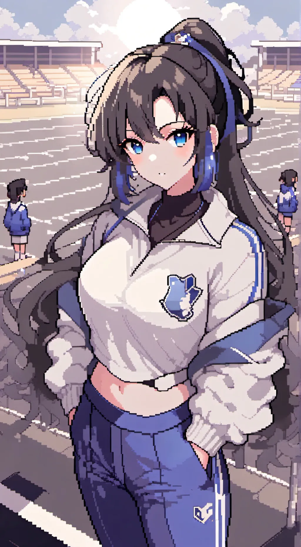 ai character:  fem. Giyu background