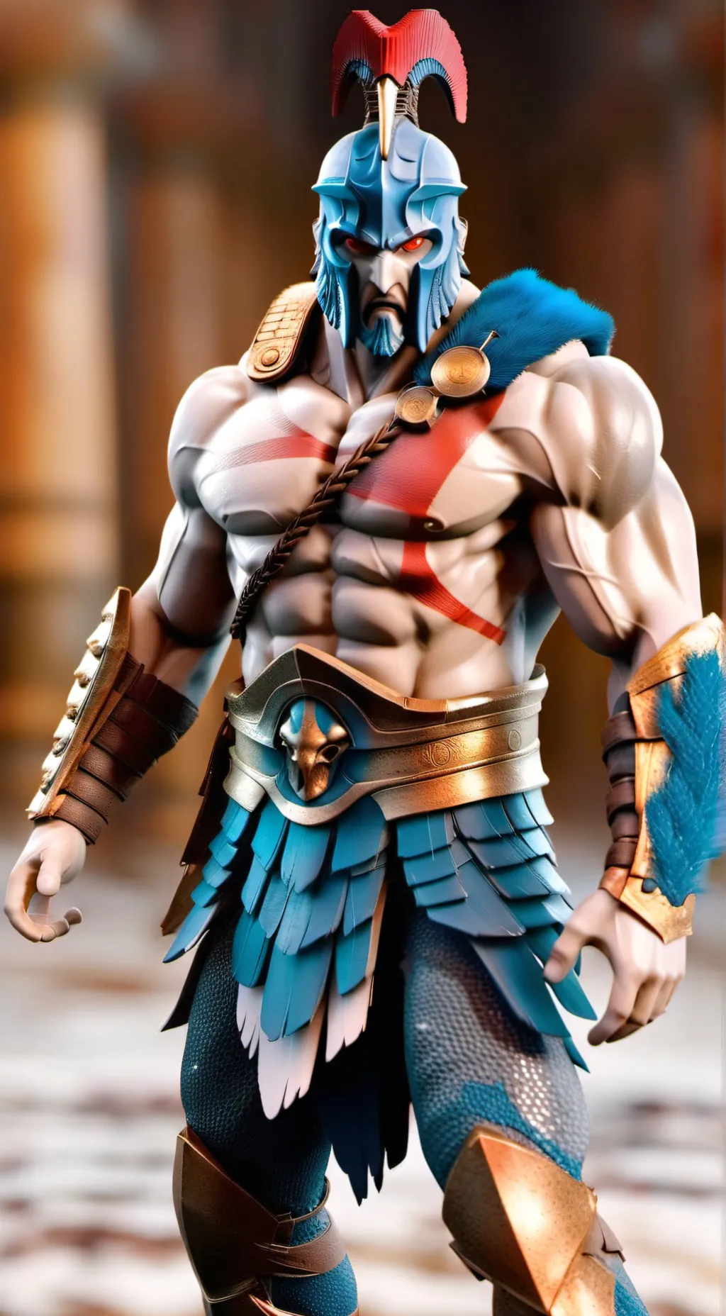 ai character: ARES background